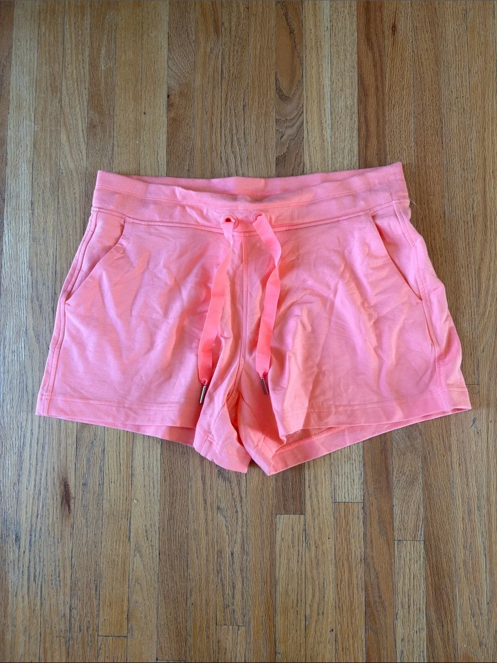 Athleta Coral Pink Balance 4” Shortie Mini Short